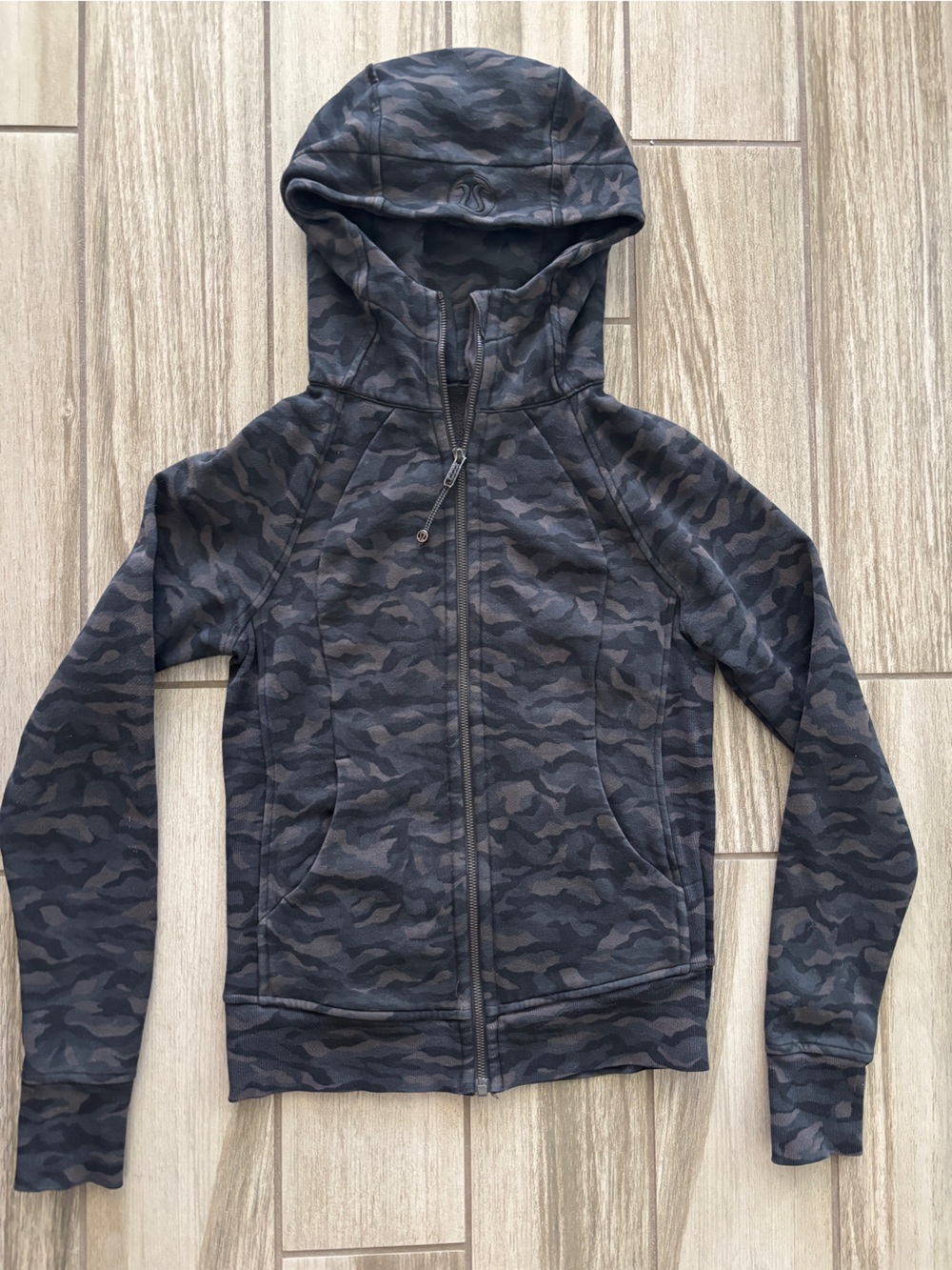 lululemon athletica Scuba Camo Zip Hoodie